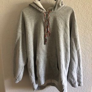 Grey FreePeople sweatshirt